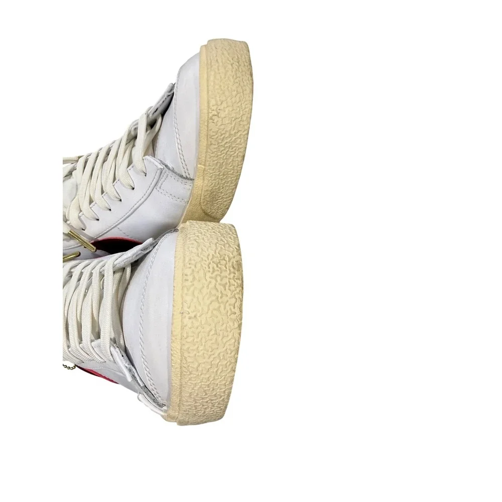 Nike Blazer Mid 77 White Team‎ Red Gold Star Sisterhood DV7003-100 Womens 11